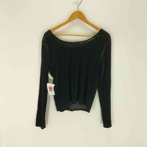 カデュネ CADUNE シアーベロアカットソー レディース